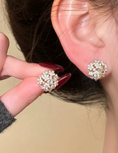 French Garden Flower Stud Earrings